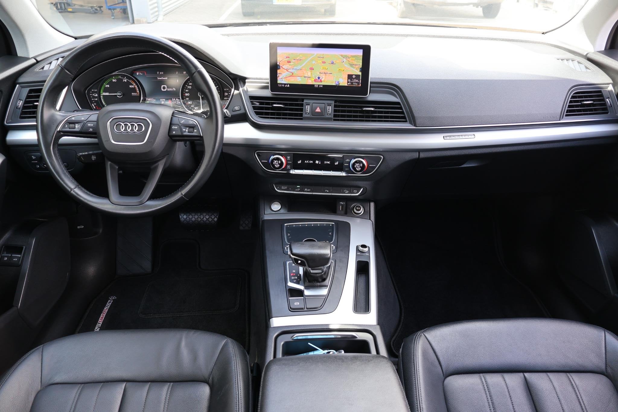 Audi Q5 50 TFSI e quattro Pro Line 1e Eigenaar | Dealer Onde, Automaat, 4 cilinders, Zwart, Bedrijf