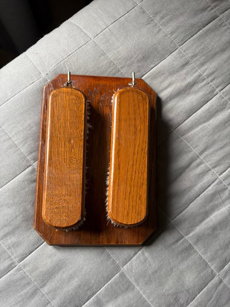 Ouderwetse schoenen poets plank, Ophalen of Verzenden