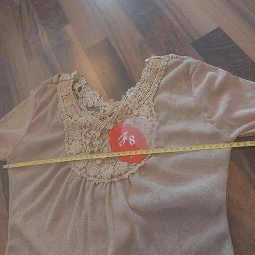 Bruine/Beige blouse van F8, Maat XS/S, nieuwe, Ophalen of Verzenden, Nieuw, Maat 34 (XS) of kleiner, Beige