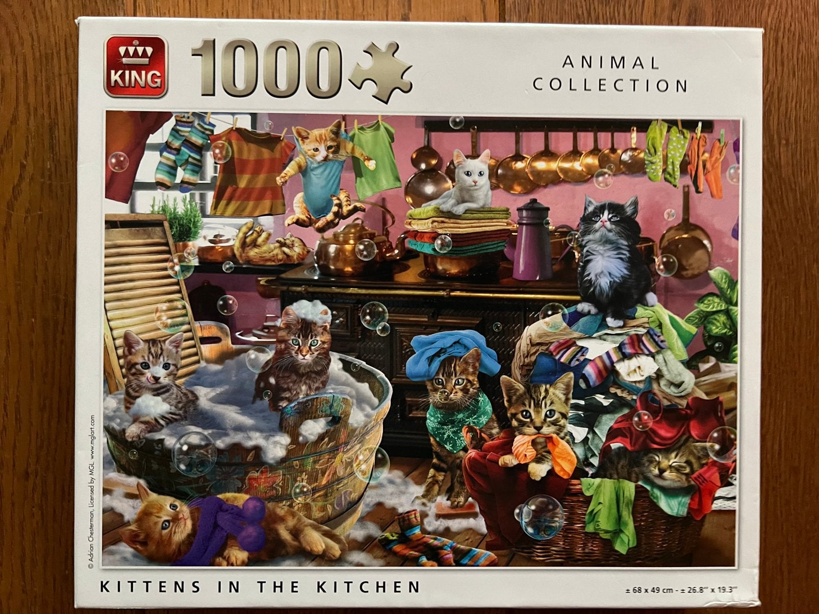 Kittens in the Kitchen, Ophalen of Verzenden, 500 t/m 1500 stukjes, Zo goed als nieuw