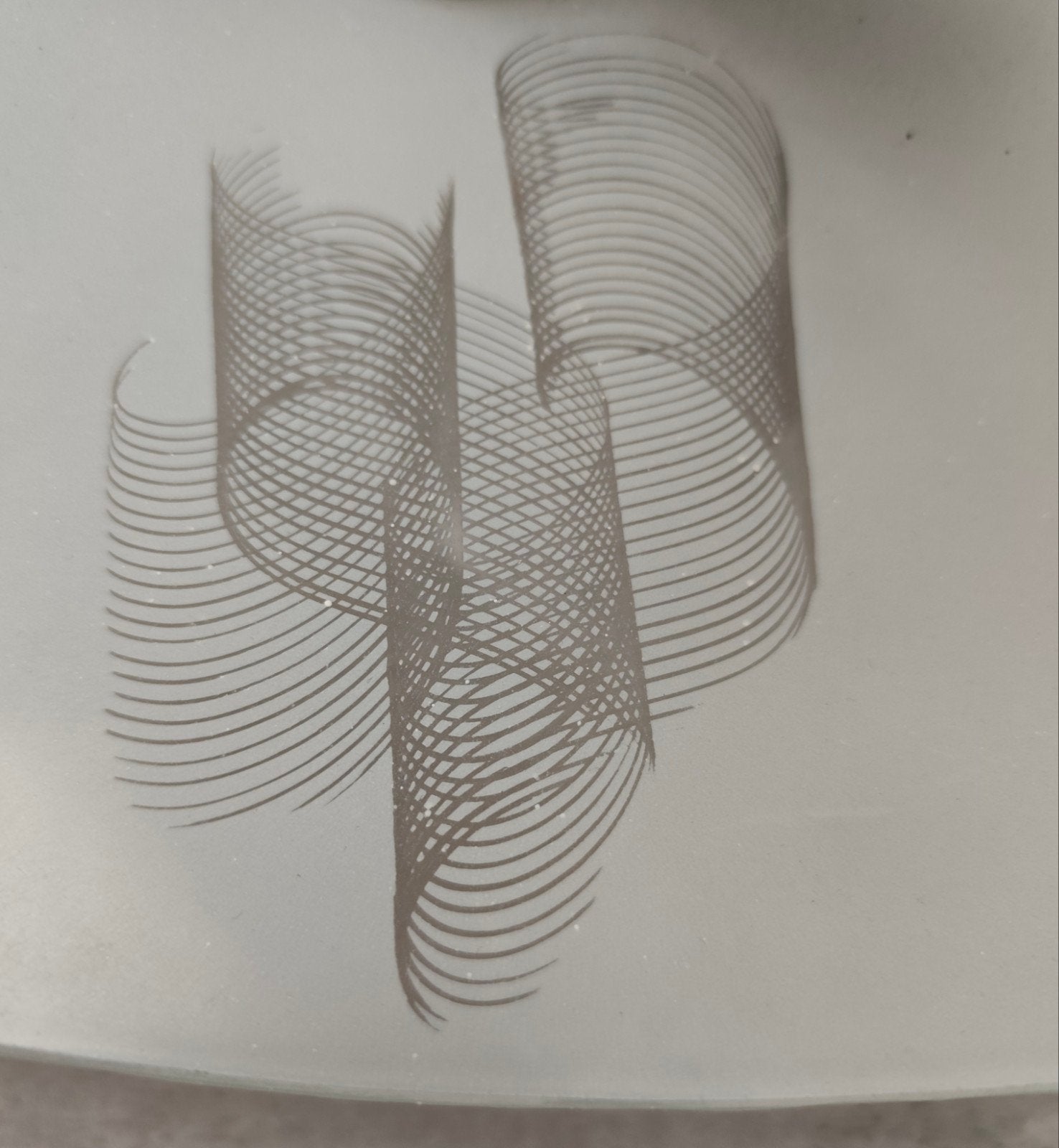 Vintage Plafonnière/Hanglamp Jaren '50-'60 Boemerang Vorm, Antiek en Kunst, Ophalen of Verzenden