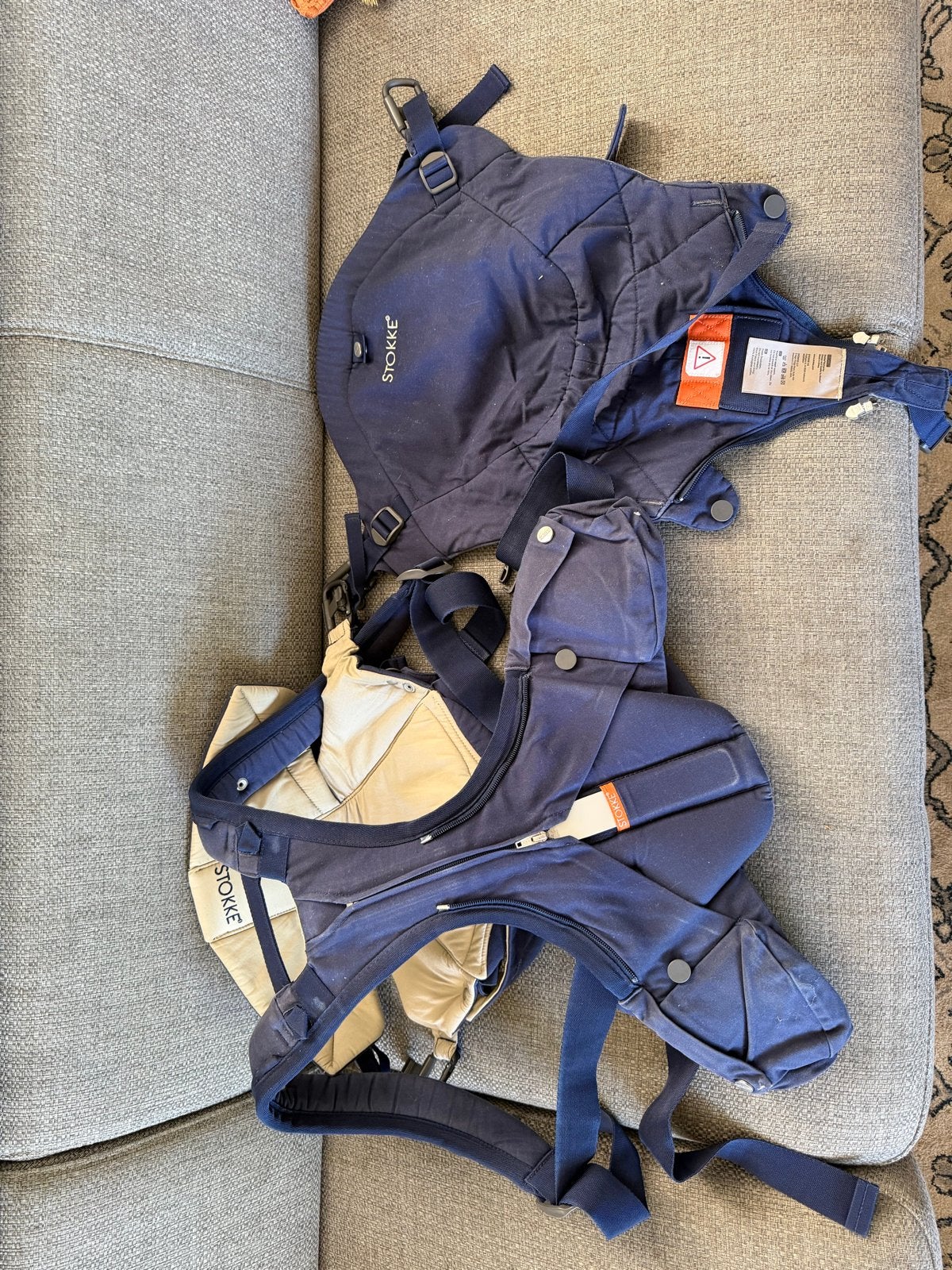 Stokke MyCarrier draagzak (Rug en buik), Overige merken, Gebruikt, Buik of Rug, Ophalen of Verzenden