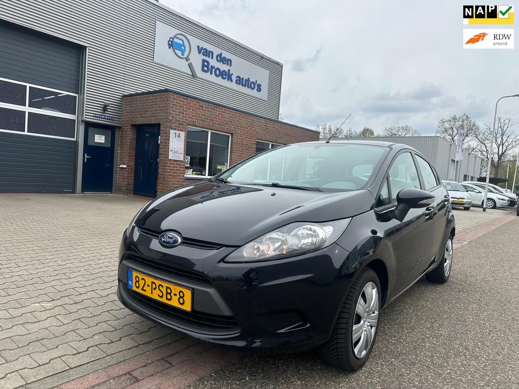 Ford Fiesta 1.25 Limited, Voorwielaandrijving, Euro 5, Stof, 4 cilinders