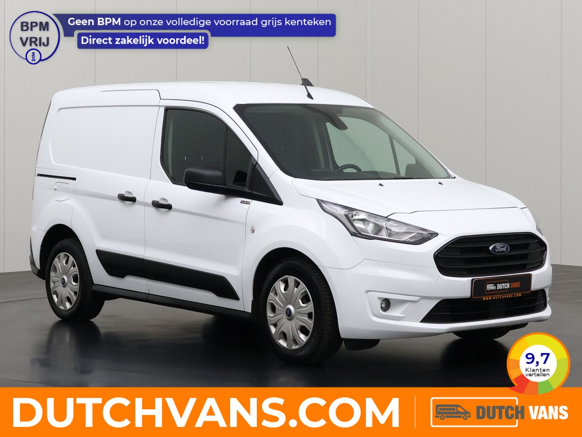 Ford Transit Connect Benzine Business | Navigatie | Camera |, Gebruikt, Multifunctioneel stuurwiel, Wit, Handgeschakeld