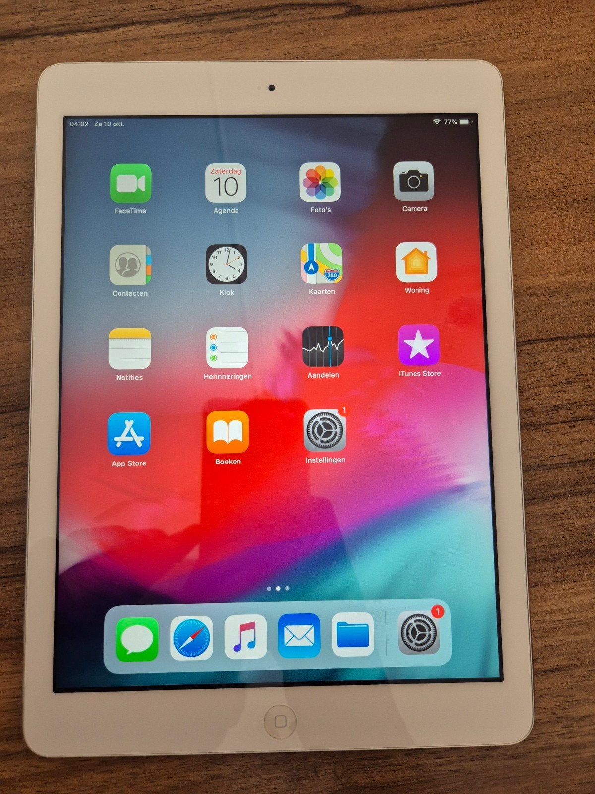 Apple iPad Air 1 (32GB, Wi-Fi) - Zilver, 10 inch, 32 GB, Apple iPad Air, Ophalen of Verzenden