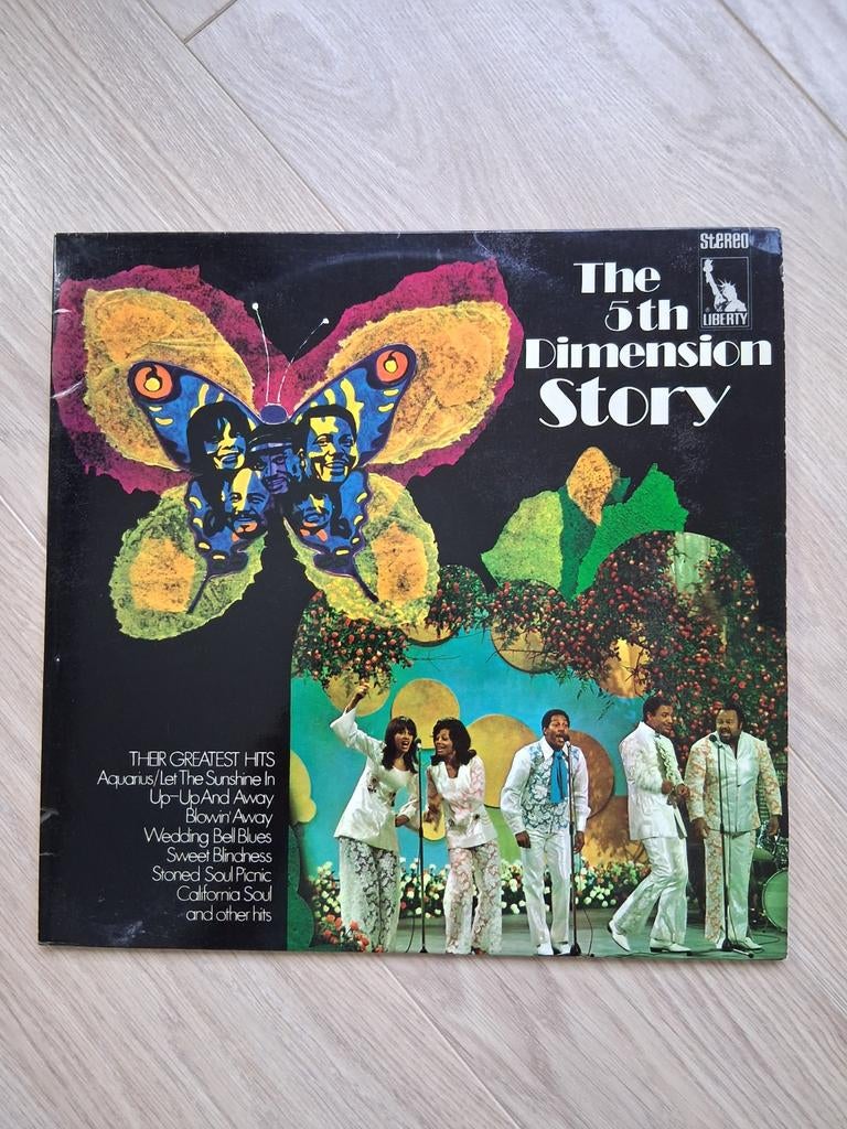 The 5th Dimension Story LP - Greatest Hits, Cd's en Dvd's, Ophalen of Verzenden, Gebruikt, 12 inch