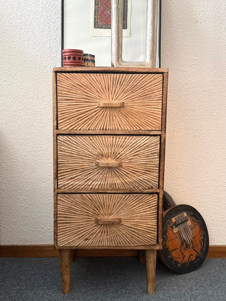 Maisons du Monde nightstand, Ophalen, 50 tot 100 cm, Zo goed als nieuw, Minder dan 100 cm