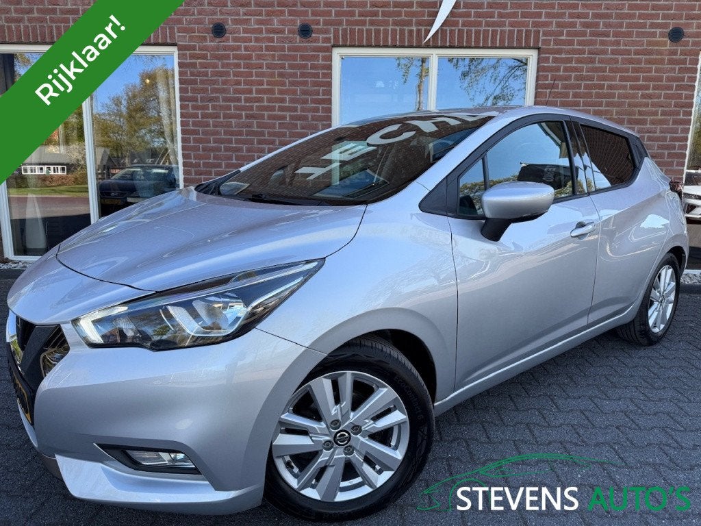 Nissan Micra 1.0 IG-T N-Connecta CAMERA / AIRCO / CRUISE / D, Auto's, Nissan, Lichtsensor, Origineel Nederlands, 999 cc, Hatchback