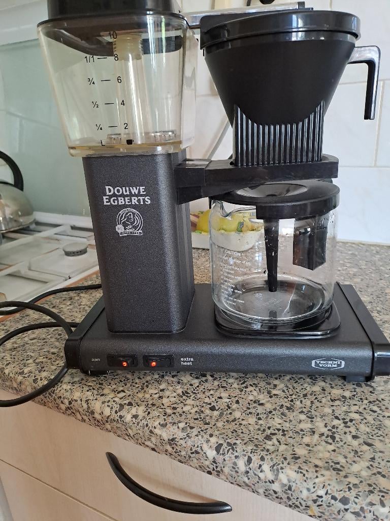 Douwe Egberts koffiezetapparaat Moccamaster, Afneembaar waterreservoir, Koffiemachine, Gemalen koffie, Ophalen of Verzenden
