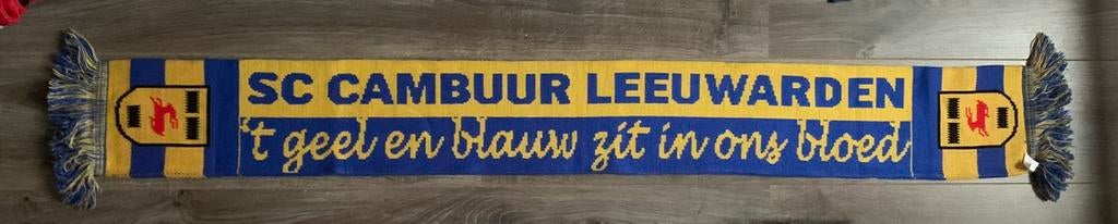 Sc Cambuur Leeuwarden Sjaal, Ophalen of Verzenden
