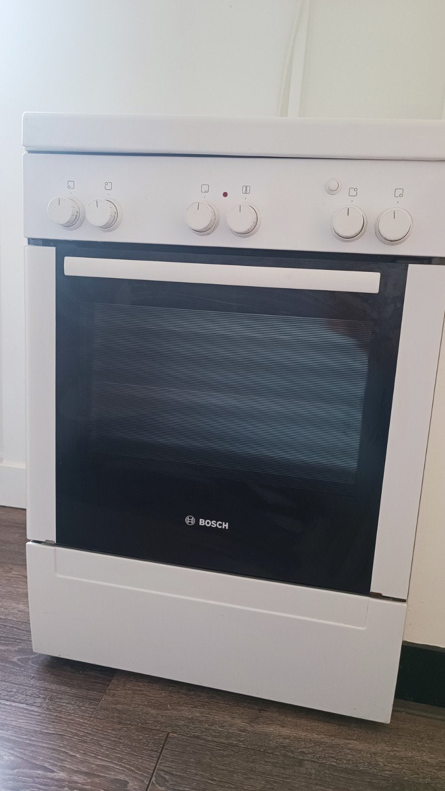Bosch Fornuis met Oven en Gasfornuis - Zo goed als nieuw, Ophalen, 4 kookzones, Zo goed als nieuw, Gas