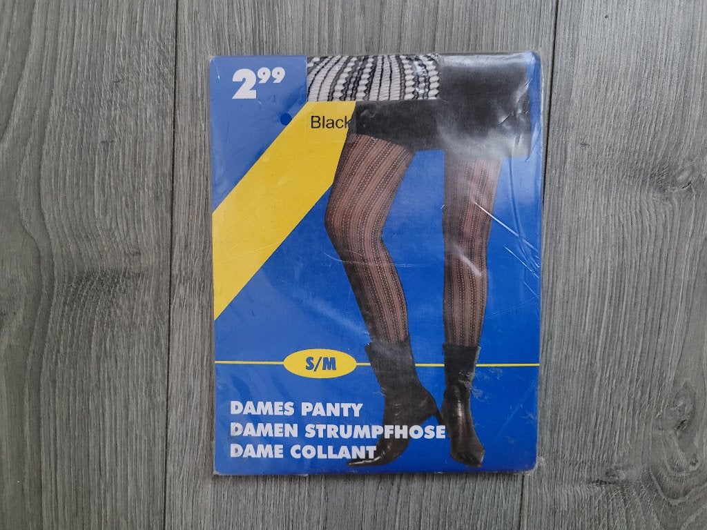 ZEEMAN zwarte panty maat S/M *nieuw* ~ MM0803, Maat 36/38 (S), Zeeman, Zwart, Nieuw
