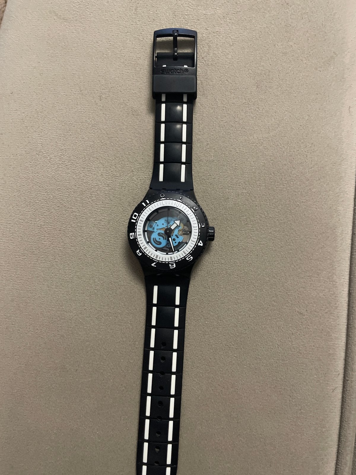 Swatch Feel The Sea watch, Kunststof, Polshorloge, Swatch, Kunststof
