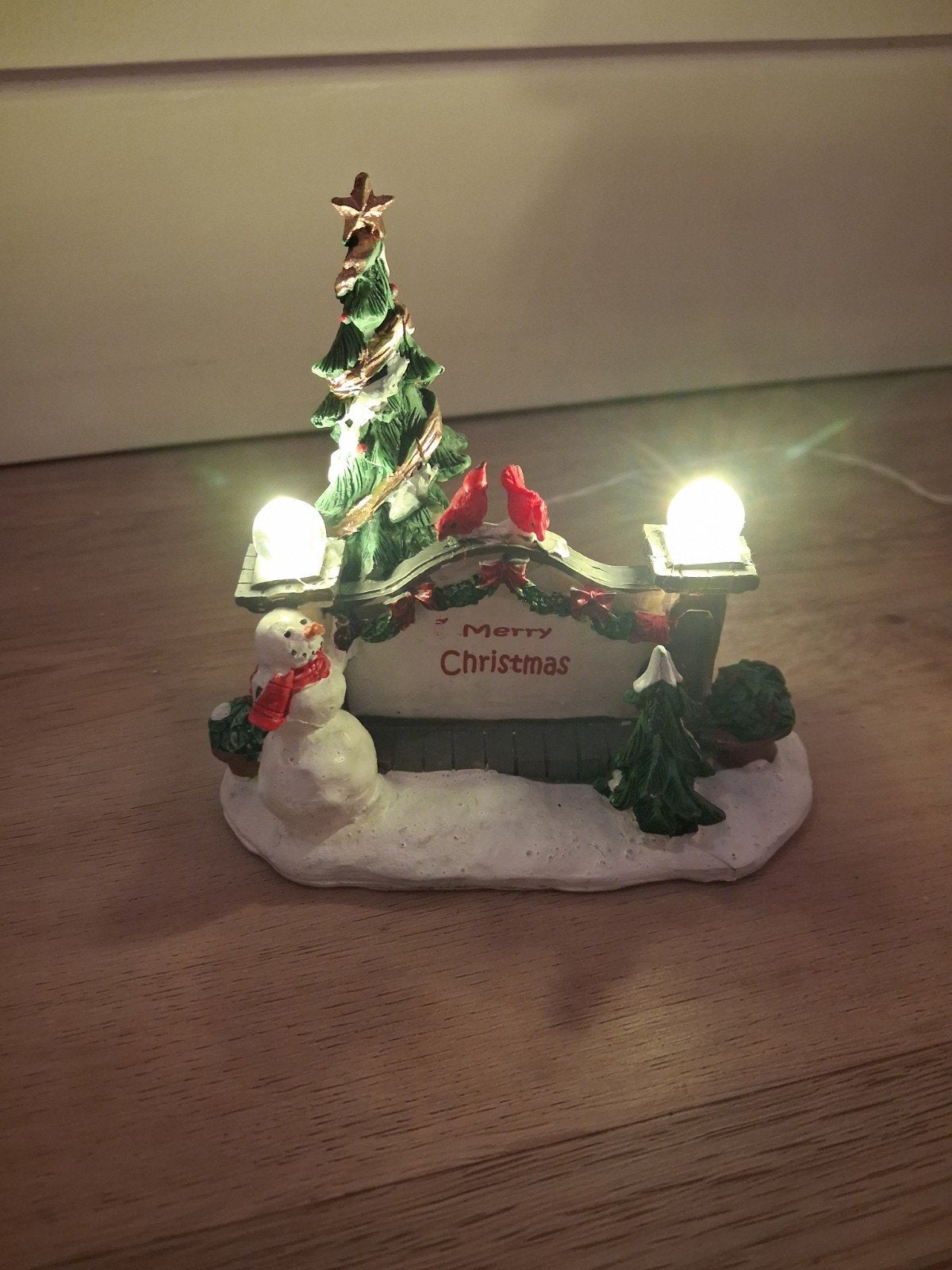 Lemax bord merry christmas, Diversen, Ophalen of Verzenden