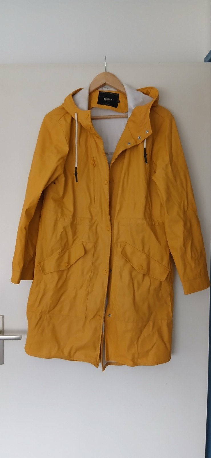Gele regenjas Only, maat M, Kleding | Dames, Jassen | Zomer, Maat 38/40 (M), Only, Verzenden, Geel