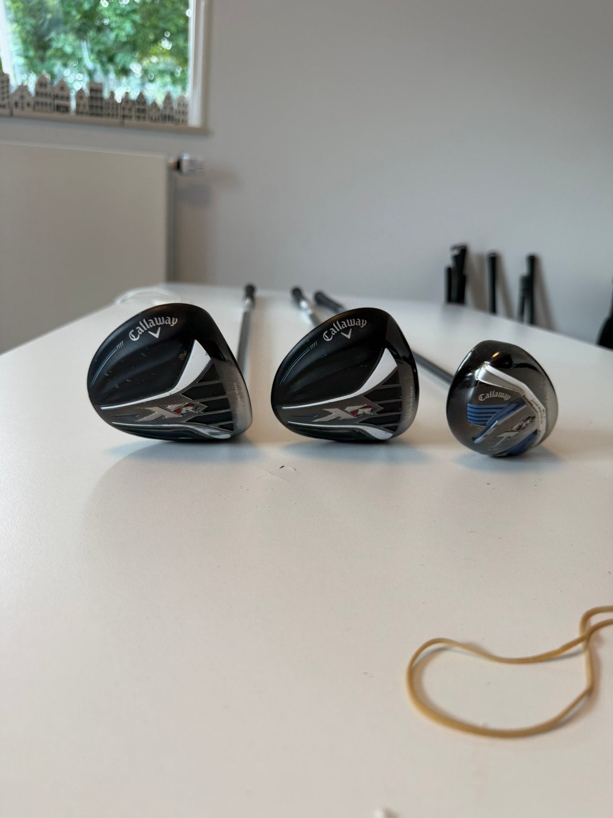 Callaway XR hout set - Lite flex - testen ok! 6S1561, Set, Gebruikt, -, Ophalen of Verzenden