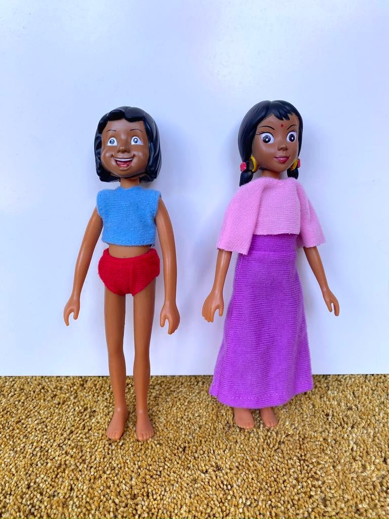 Disney Jungle Book poppen, Ophalen of Verzenden, Zo goed als nieuw, Barbie