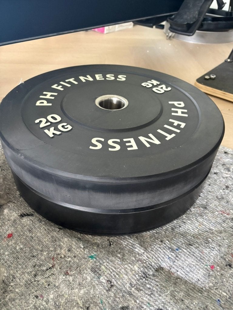 PH Fitness Bumper Plate Set 20 kg - Van €110+ naar €75!, Ophalen, PH Fitness, Nieuw, Info@phfitness.nl