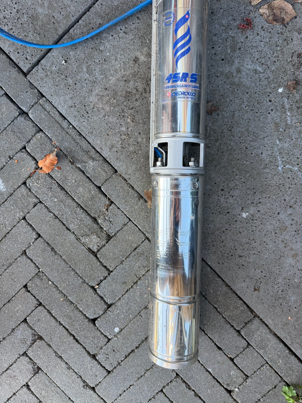 Pedrollo 4SR2/9S pomp - 0.75 kW, 230V, Ophalen of Verzenden, Zo goed als nieuw, Dompelpomp