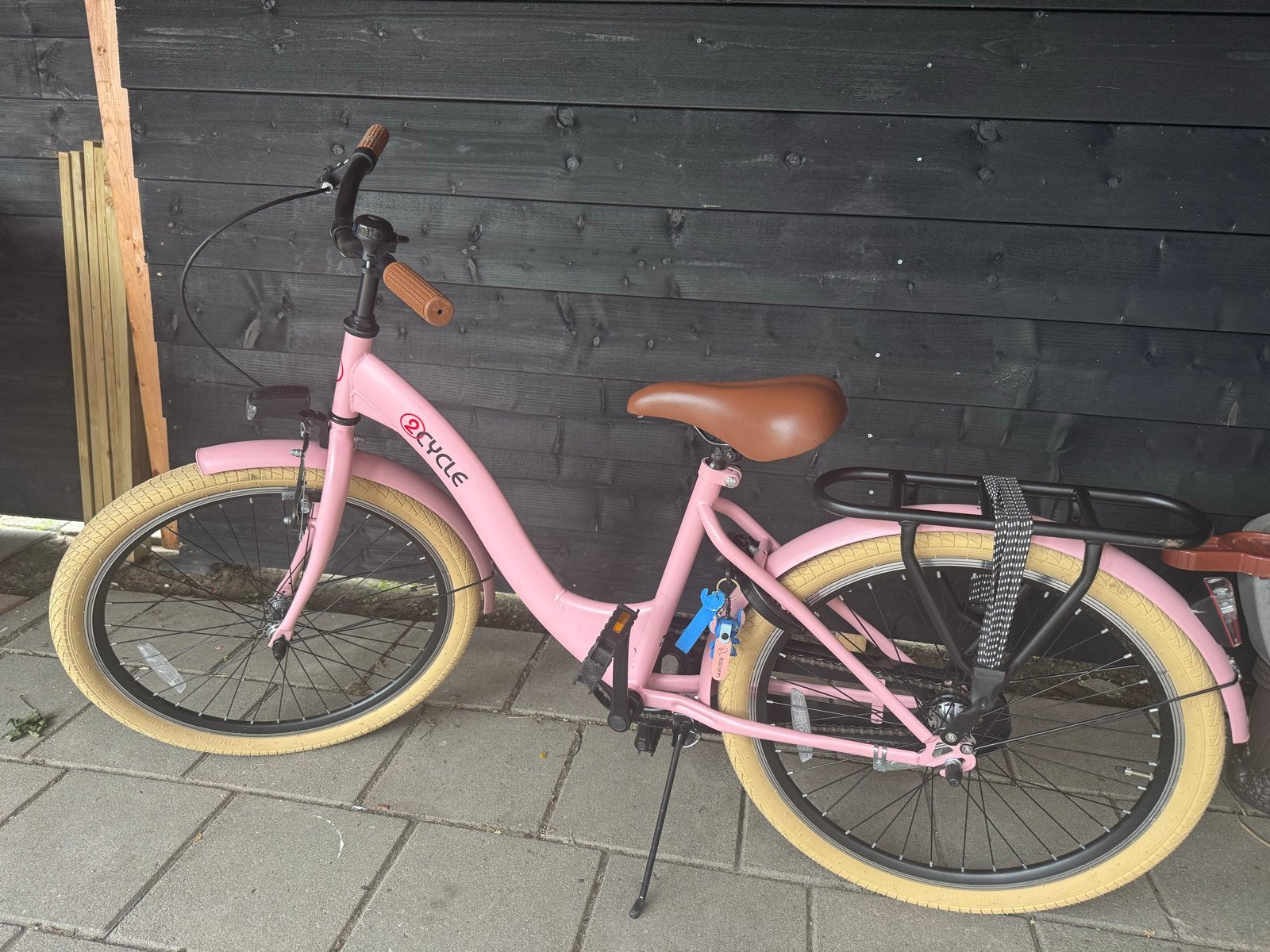 2Cycle City Kinderfiets Roze 24 inch - Klaar voor Avontuur!