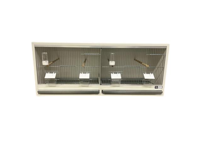 Broedkooien | kweekkooien nieuwe 122 x 40 x 40 dubbel, Verzenden, Nieuw, Hout, Broedkooi of Kweekkooi