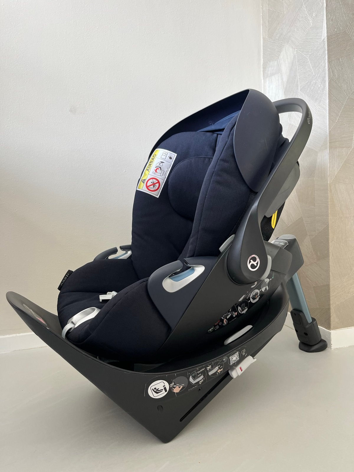 Cybex Cloud Z maxicosi draaibare autostoel met Isofix, Kinderen en Baby's, Autostoeltjes, Verstelbare rugleuning, Zo goed als nieuw
