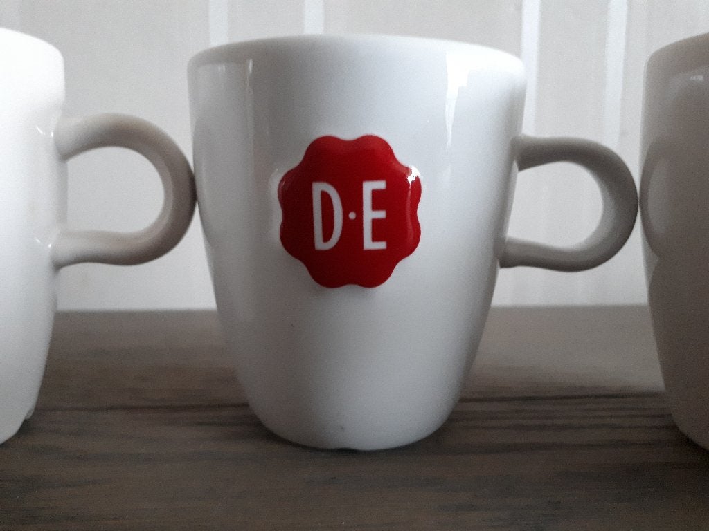 6 stuks DE kopjes, Ophalen, Overige merken, Zo goed als nieuw, Overige stijlen