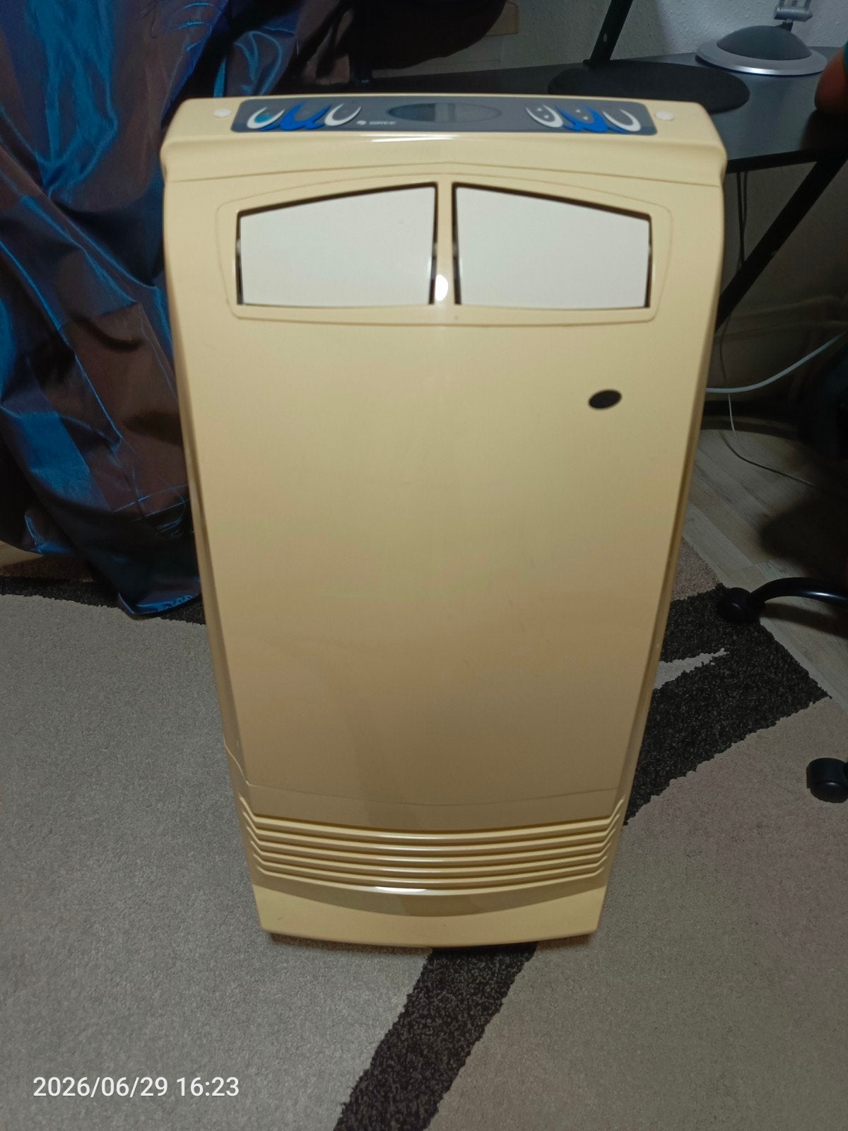 Mobile airco, Ophalen