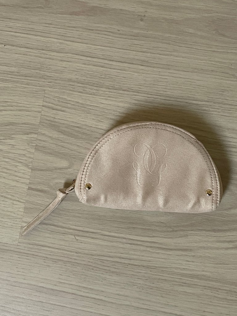 MOOIE NIEUWE SMALLE  GUERLAIN  TOILETTAS, Verzenden, Nieuw, Bruin, Dame