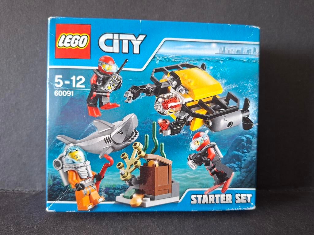 Lego City minifig Diepzee Starter Set 60091 NIEUW, City, Lego, Nieuw, Ophalen of Verzenden
