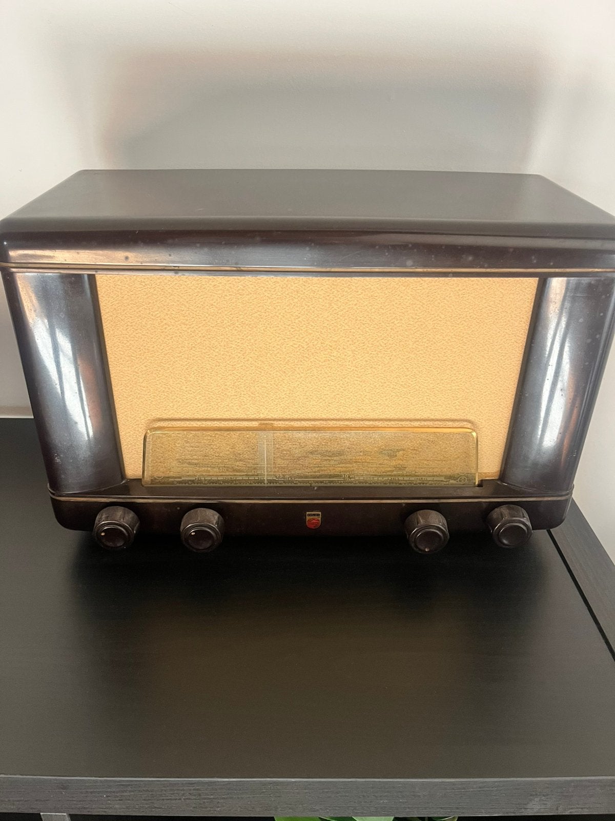 Oude PHILIPS radio, Ophalen