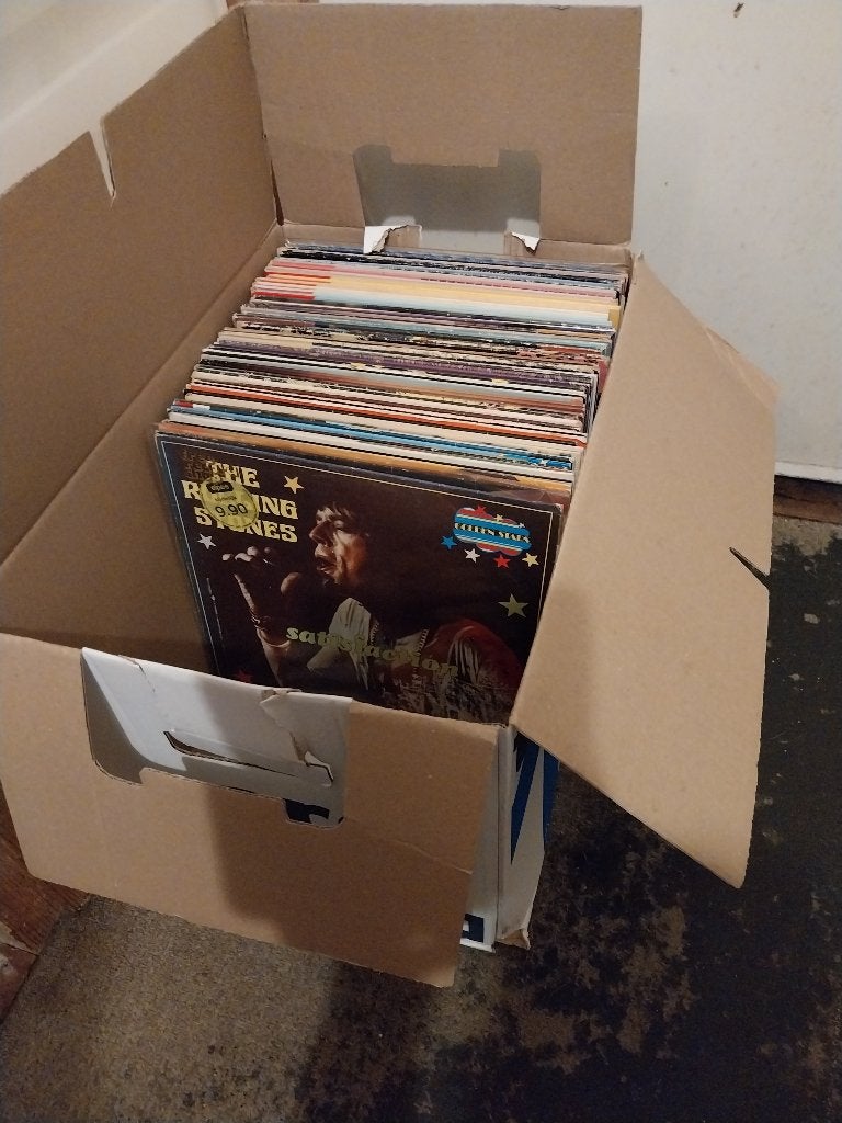 Doos LP's / langspeel platen (70 stuks), Cd's en Dvd's, Vinyl | Pop, Ophalen of Verzenden, LP
