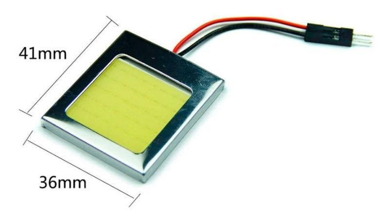 48 LED COB Lichtpaneel 3 W Watt 12 V Volt Wit Licht 37*42 mm, Ophalen of Verzenden, Nieuw