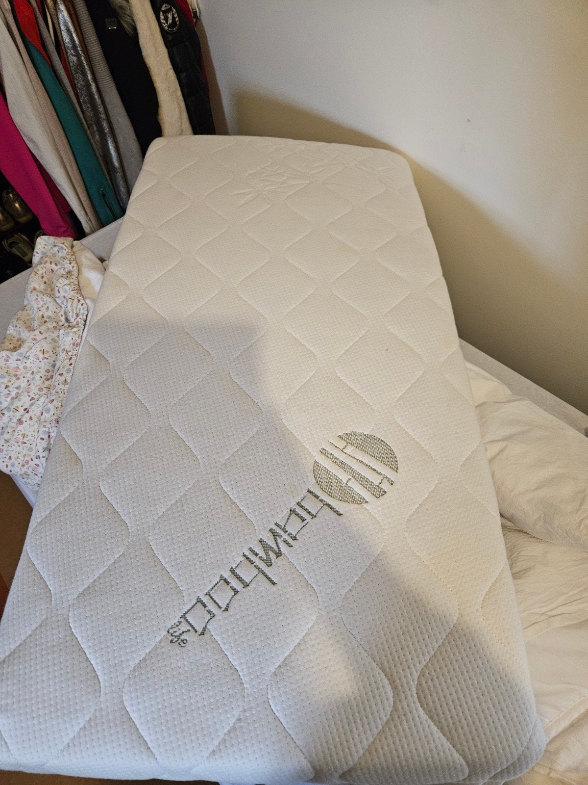 Zo goed als nieuw matras incl. Little Dutch hoeslaken, Ophalen, Zo goed als nieuw, Ledikant