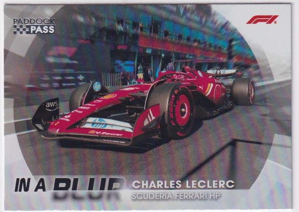 Charles Leclerc In A Blur Refractor #BL-3, Verzenden, Nieuw, Formule 1
