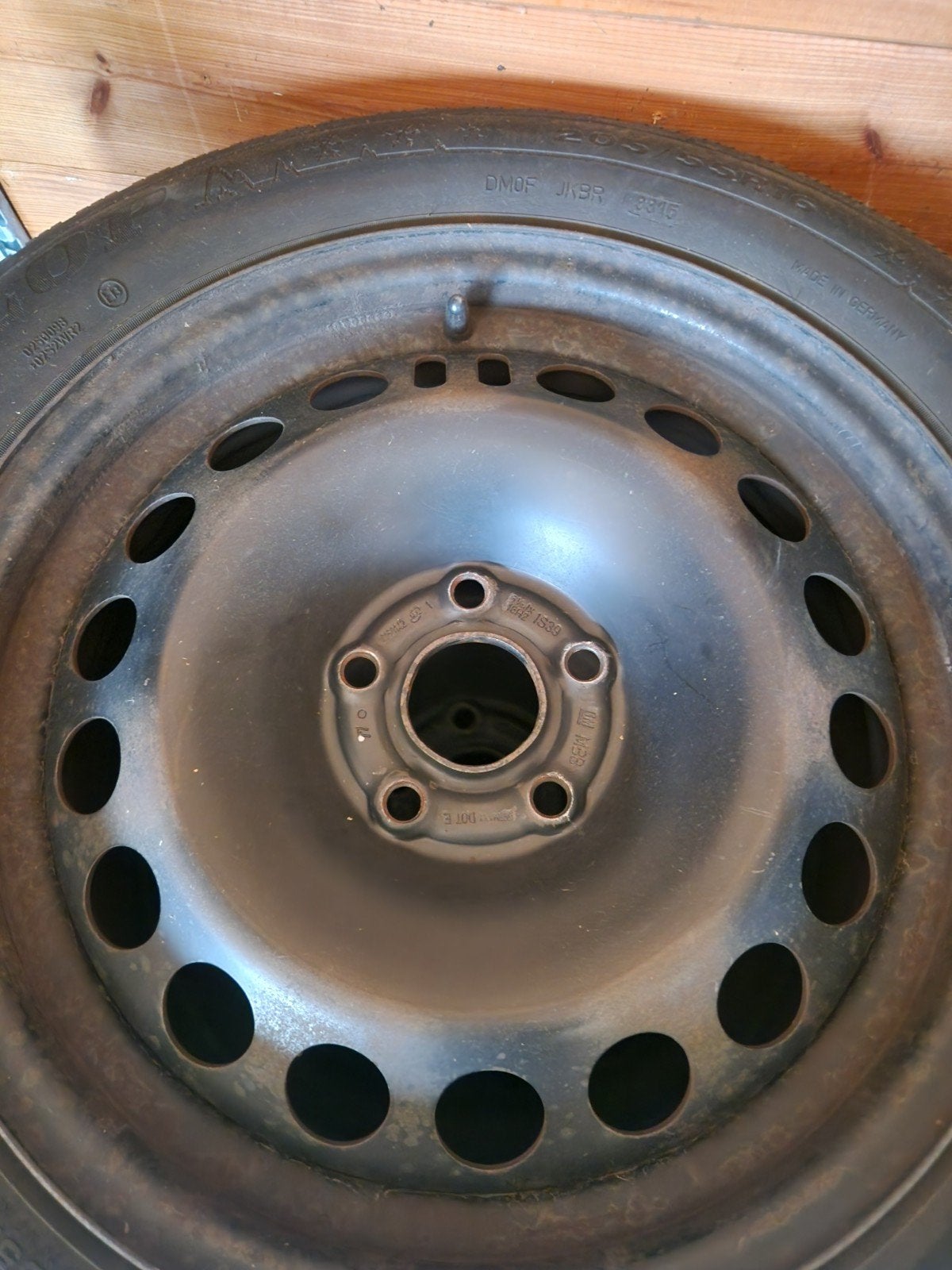 Set van 4 winterbanden met velgen en bandenspanningsensors, Auto-onderdelen, Banden en Velgen, Ophalen, Gebruikt, 16 inch, Banden en Velgen