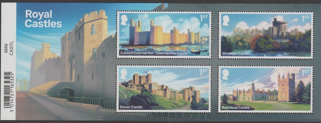 Engeland blok Castles (2026)., Verzenden, Postfris