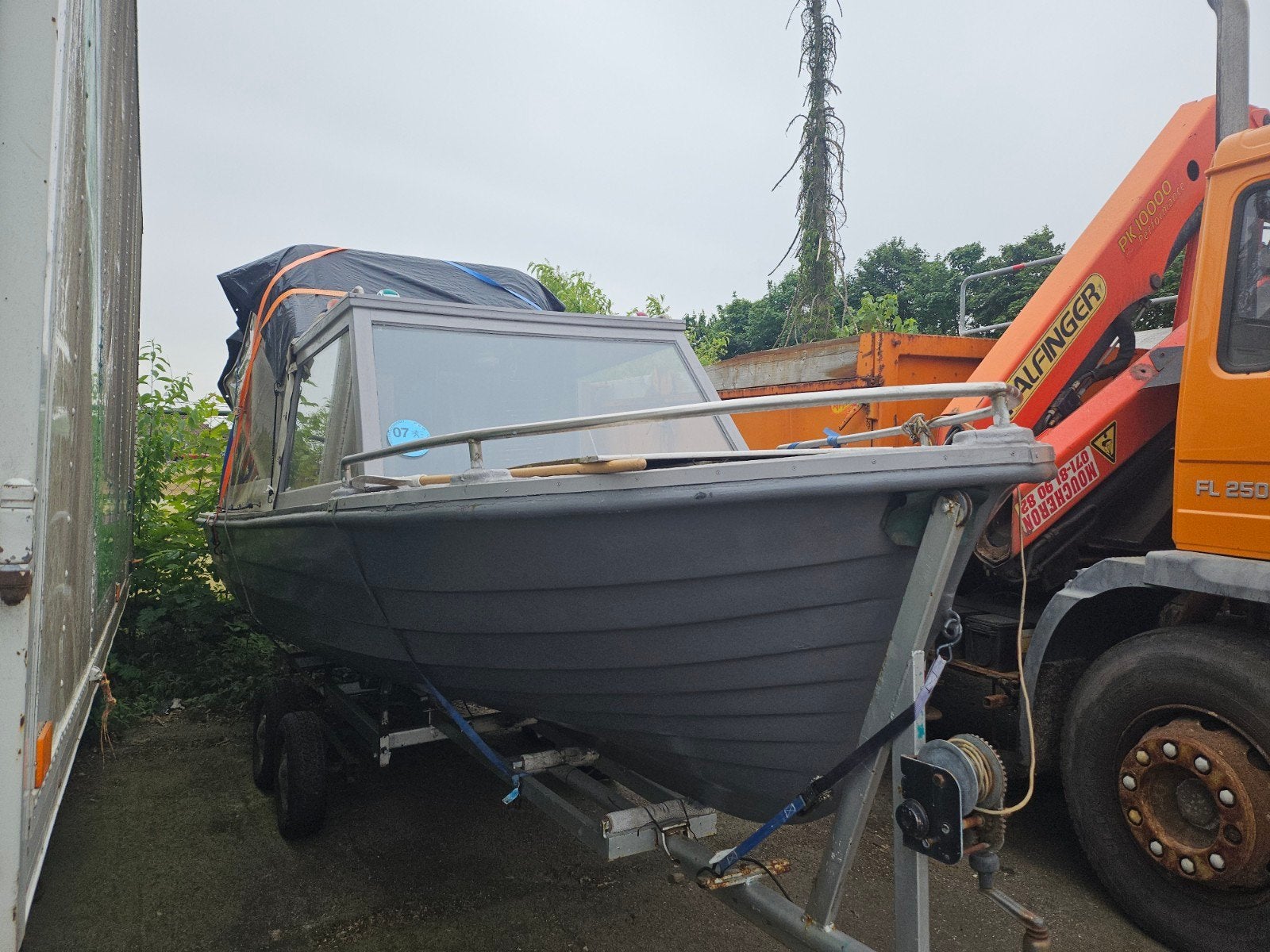 Boot  te koop opruiming zomer prijs  !!!!, Benzine, Polyester, Overige typen, Trailer