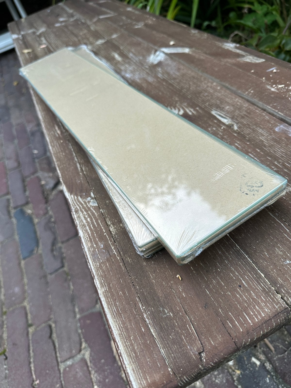 Ikea Lettan glass shelves x8, Ophalen, Overige typen, 50 tot 100 cm, Zo goed als nieuw