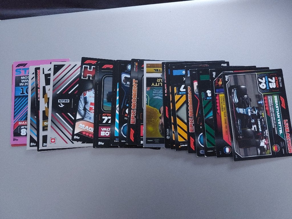Topps Turbo Match attax 2022 kaarten, Ophalen, Zo goed als nieuw, Overige typen