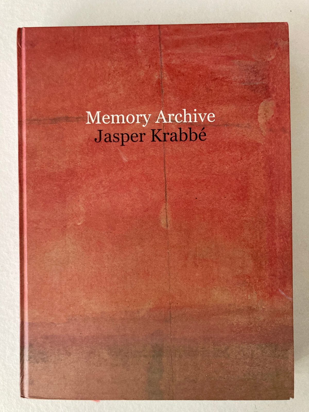 Jasper Krabbe - Memory Archive, Boeken, Kunst en Cultuur | Beeldend, Ophalen of Verzenden, Zo goed als nieuw, Jasper Krabbe