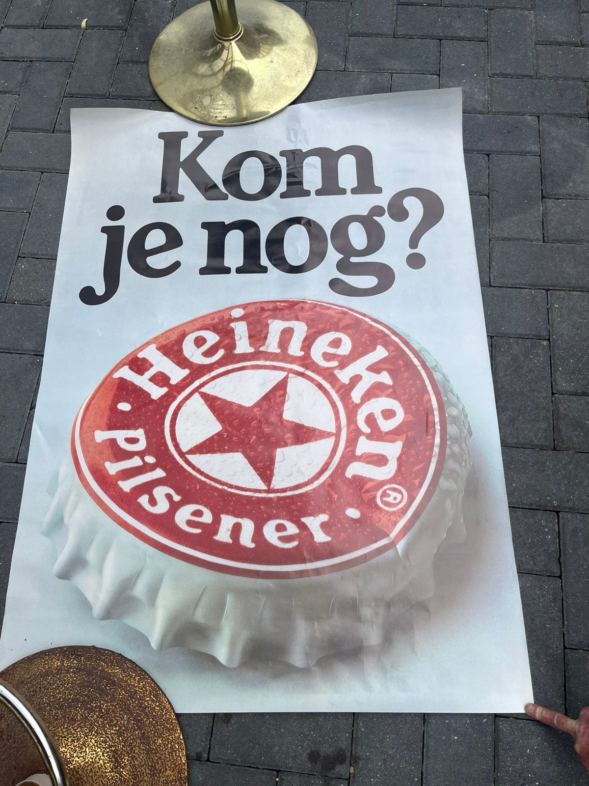 Heineken posters, Verzamelen, Ophalen, Zo goed als nieuw, Reclamebord, Plaat of Schild, Heineken