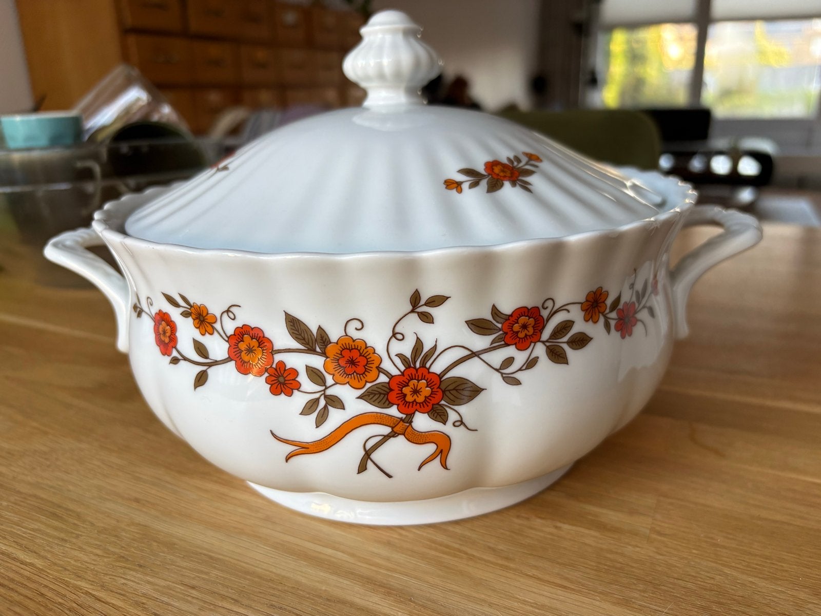 Vintage Porseleinen Soepterrine Patrick Viant Bénard, Ophalen, Gebruikt, Overige merken, Vintage