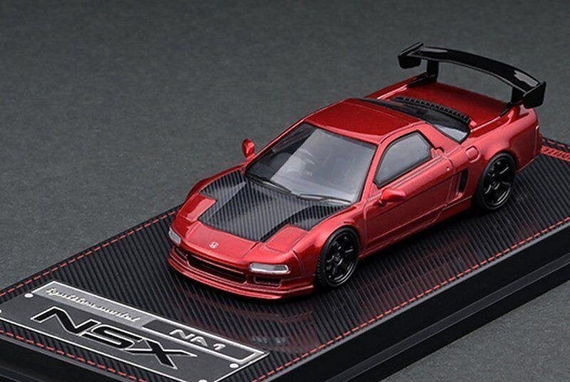 Honda NSX (NA1) van Ignition Model Red Metallic, Hobby en Vrije tijd, Ophalen of Verzenden, Nieuw, Auto