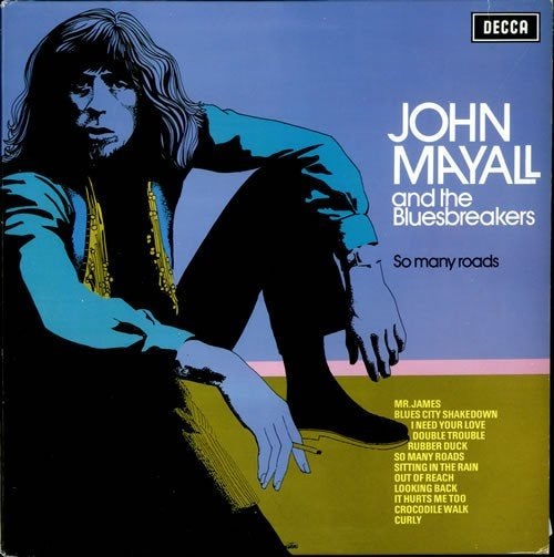 LP - John Mayall and The Bluesbreakers - So many roads, Inclusief binnenhoes, Ophalen of Verzenden, Zo goed als nieuw, 12 inch