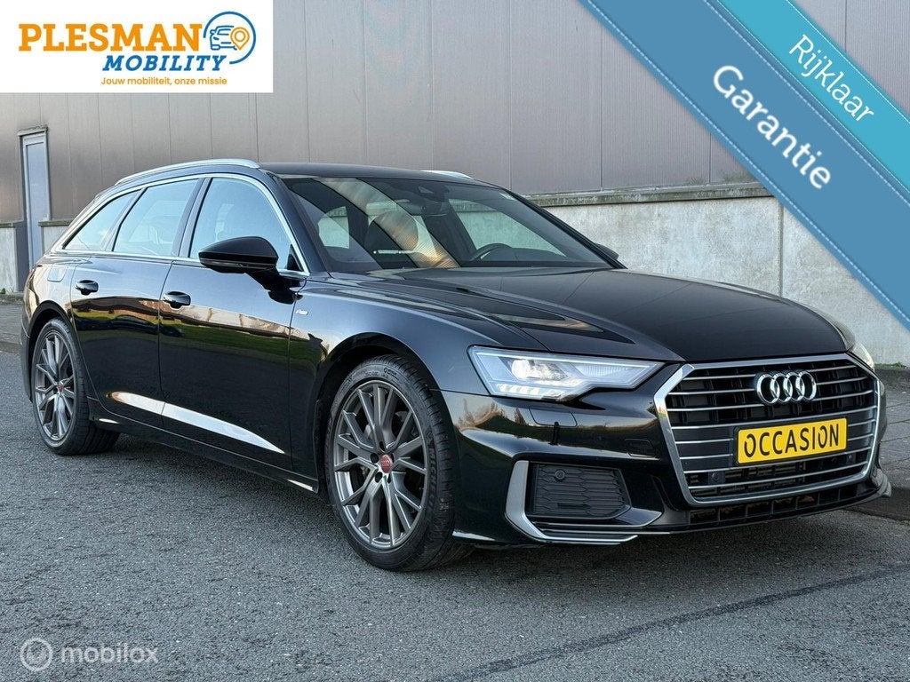 Audi A6 Avant, 45 TFSI S line edition | Virt Cockpit, PDC, C, Gebruikt, Euro 6, 4 cilinders, Zwart