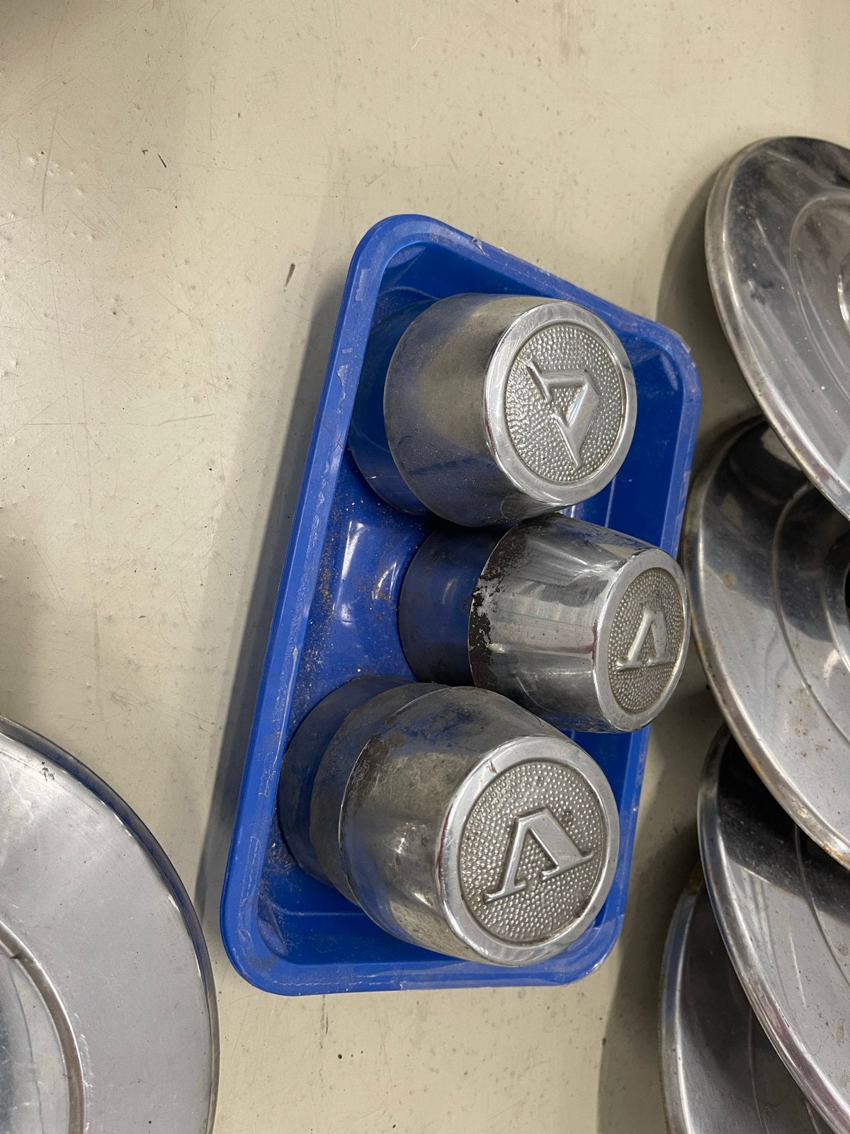 Diverse wieldoppen voor Volvo oldtimers (240, 740, 940-serie, Ophalen of Verzenden, Gebruikt