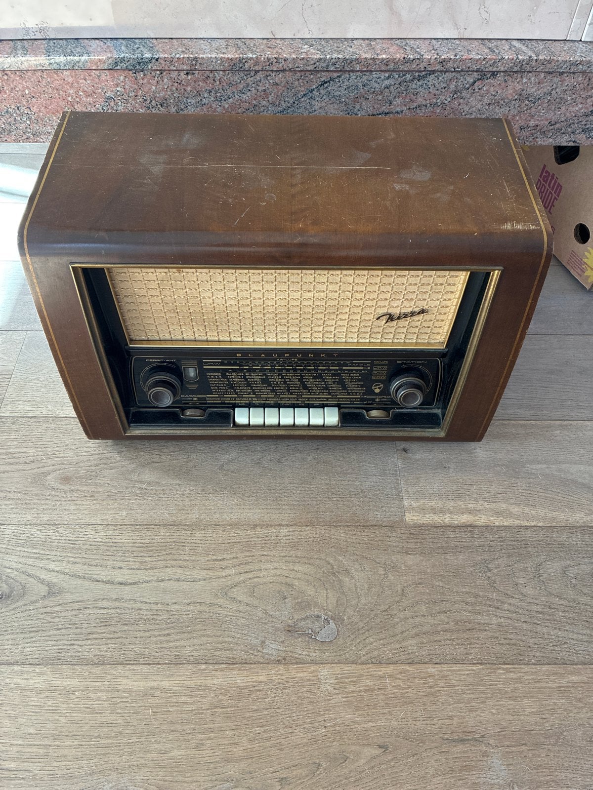 Vintage Blaupunkt Radio - Werkt naar behoren, Ophalen of Verzenden, Gebruikt, Radio