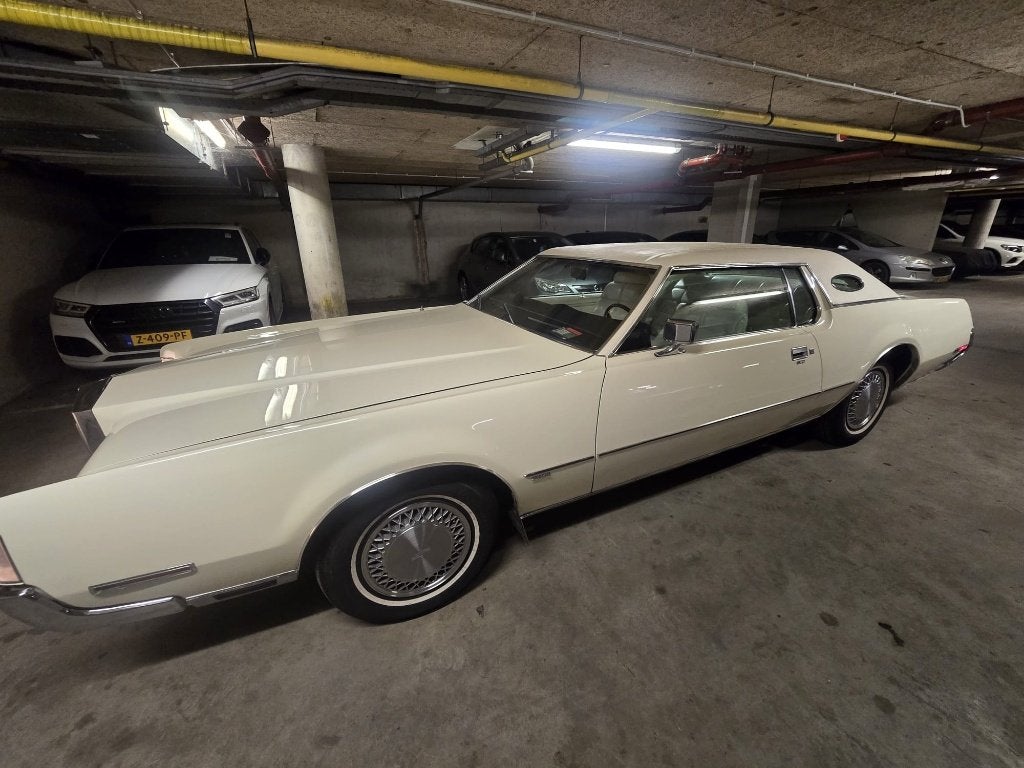 Lincoln Continental 7.5 Mark IV AUT 1972 Wit, Auto's, Automaat, 2430 kg, 8 cilinders, Continental