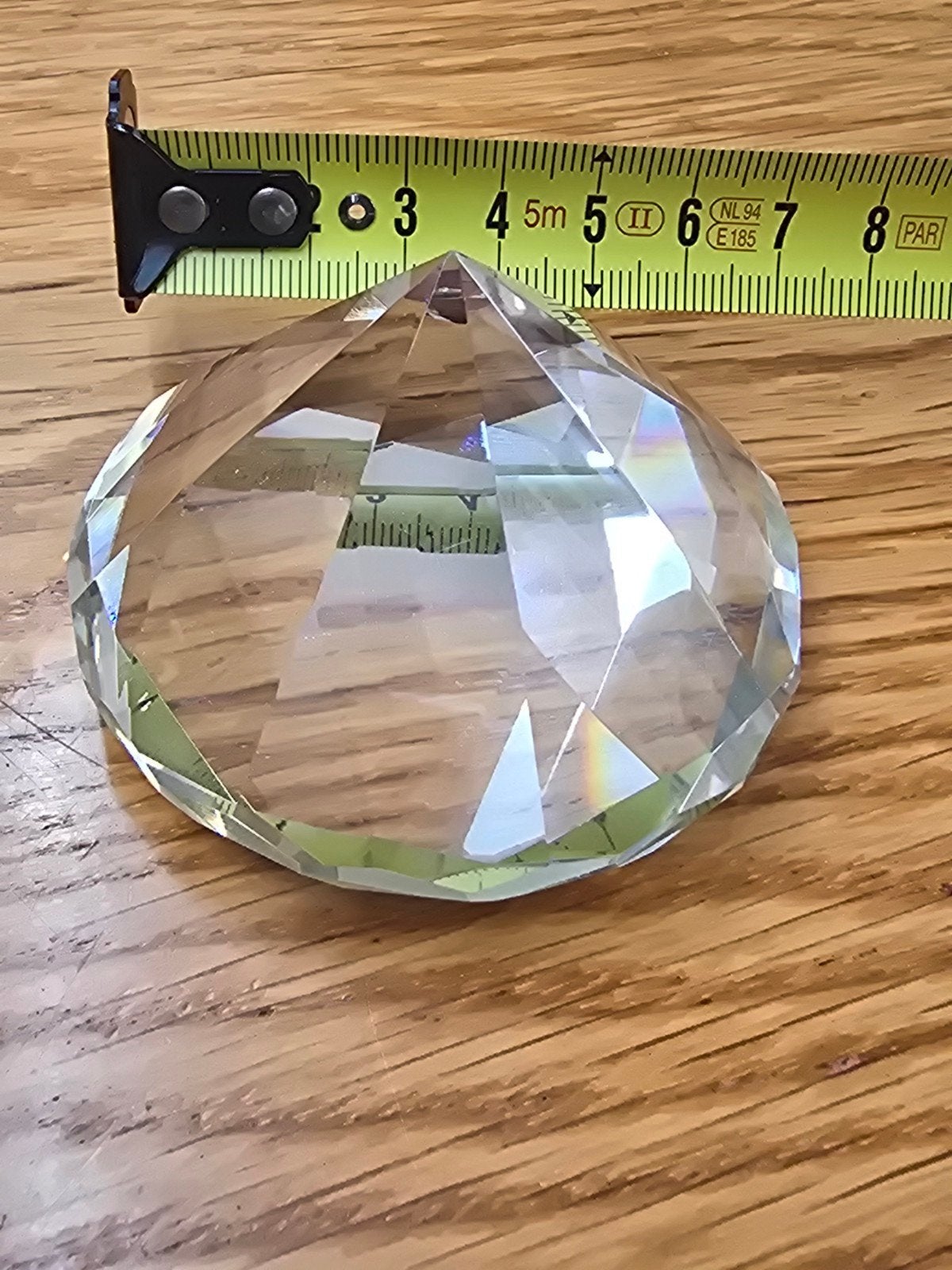 Grote decoratieve kristallen diamant, Ophalen of Verzenden